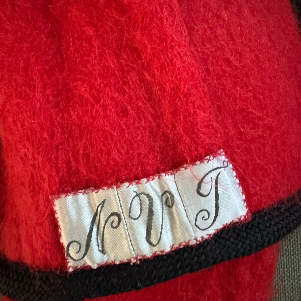 Adele Simpson Red Vintage Cropped Jacket - image 7